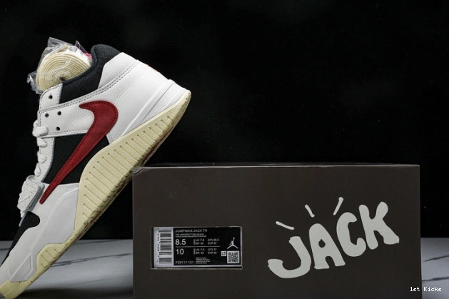 1st Kicks Jack Red Travis Jumpman Jordan x FZ8117-101 TR University Scott 0730